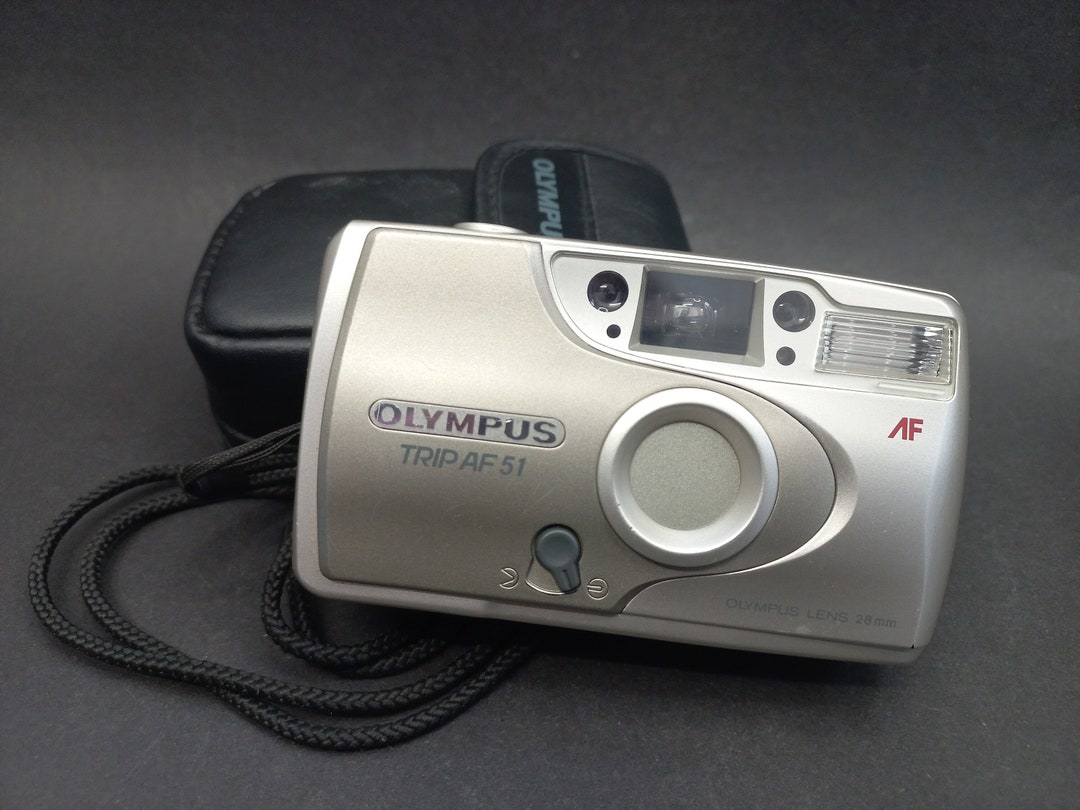 Vintage Camera Olympus Trip AF51, Film Camera Olympus 1990s, Point and ...