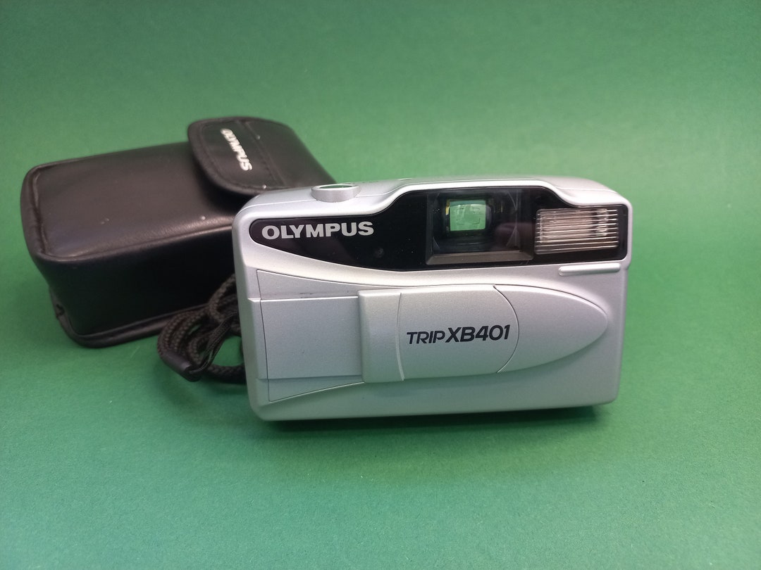 Vintage Camera Olympus Trip XB 401, Film Camera Olympus 1990s., Point
