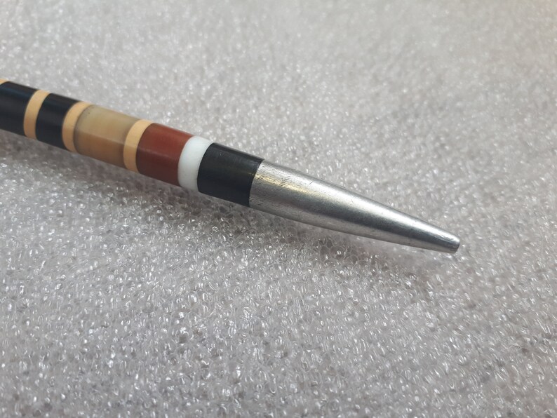 Handmade Ball pen .Vintage Retro Soviet Handmade Pen USSR Pen.Plexiglass pen.