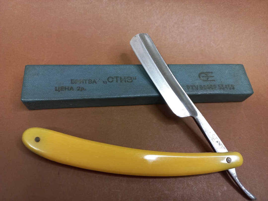 Soviet Vintage Straight Razorstiz 1967, Soviet Shaving Accessories ...