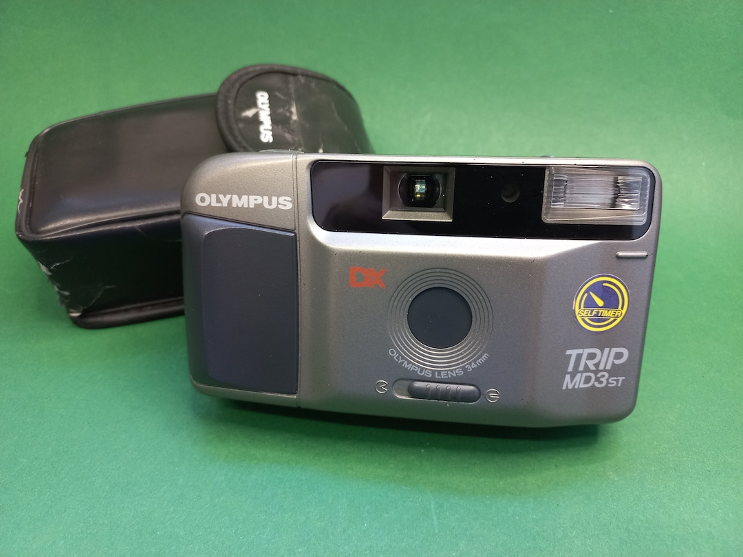 Vintage Camera Olympus Trip Md3st ,film Camera Olympus 1990s