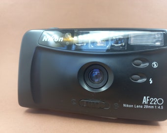 Appareil Photo Nikon AF220 Vintage - Année 1990 - Argentique - Occasion