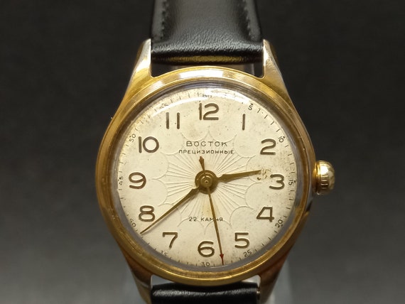 Soviet Vintage Wrist Watch "Wostok Precision",Mec… - image 3