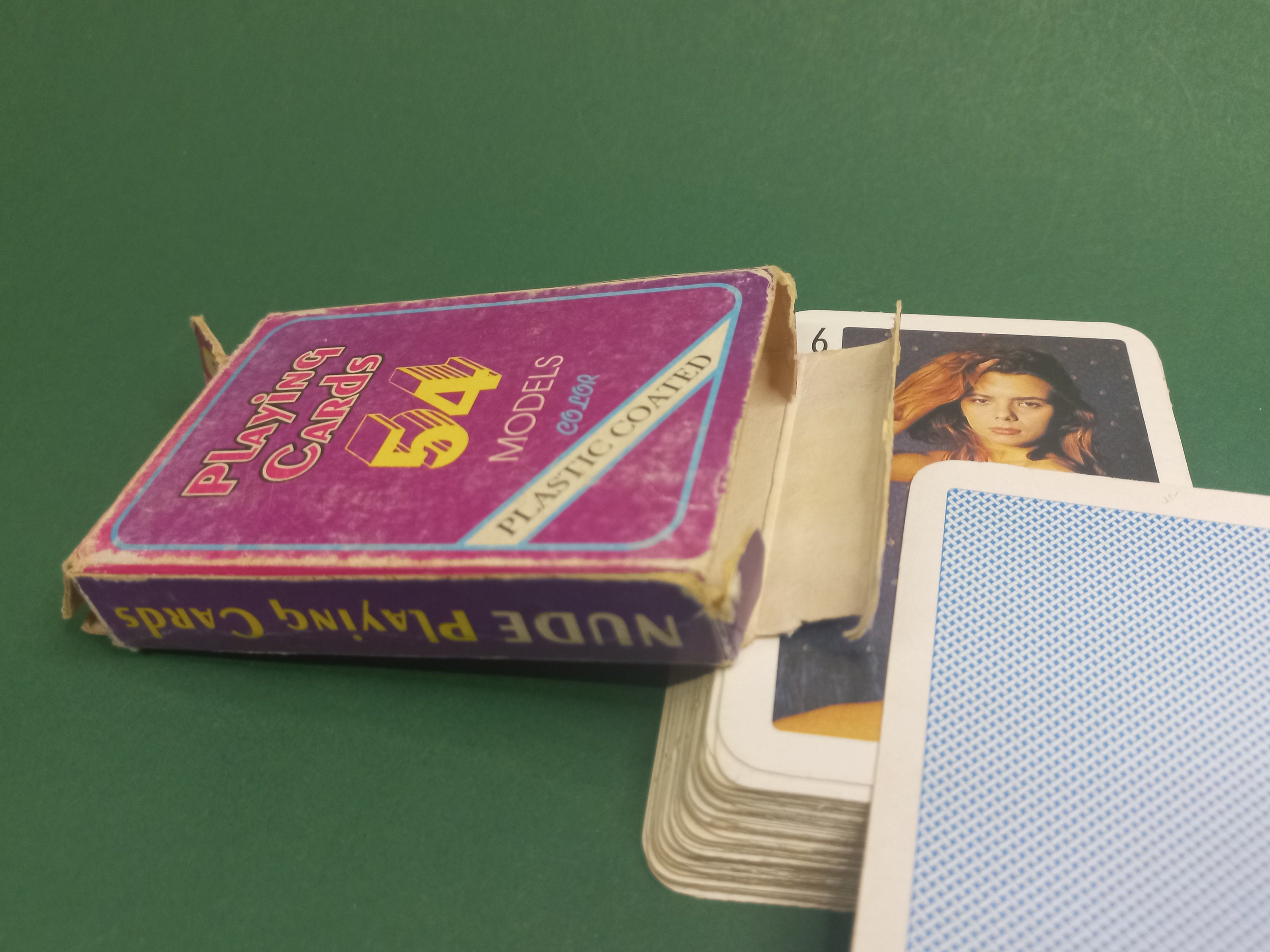 Vintage Collectible Playing Cards, Beautiful Girls 1990's Vintage Collectible Playing Cards, Beautiful Girls 1990's