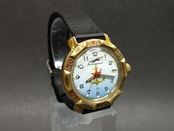 Reloj vintage sovi tico Vostok Komandirskie comandante reloj
