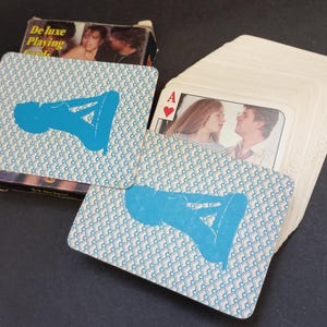Vintage Collectible Playing Cards, Beautiful Girls 1980&#39;s, Rare Playing Cards with Jokers, Great Collectible Cards