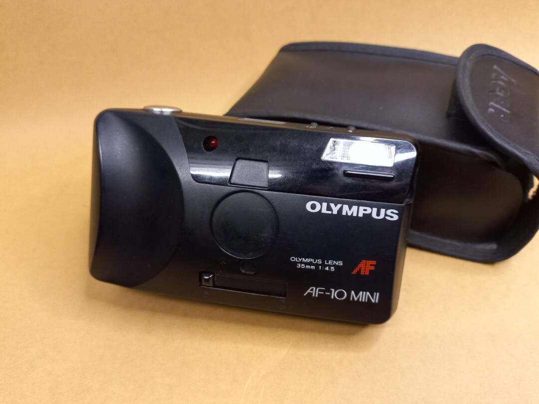 Vintage Camera Olympus AF-10 MINI, Film Camera Olympus 1990s, Point and ...
