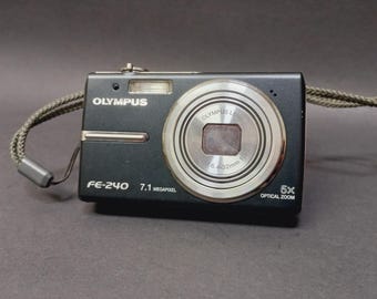Olympus FE-4030 Digital Camera - 14 MP, 5x Zoom - Y2K Digicam