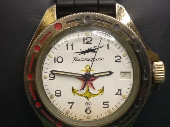 Soviet Vintage Watch Vostok Komandirskie (Command… - image 2