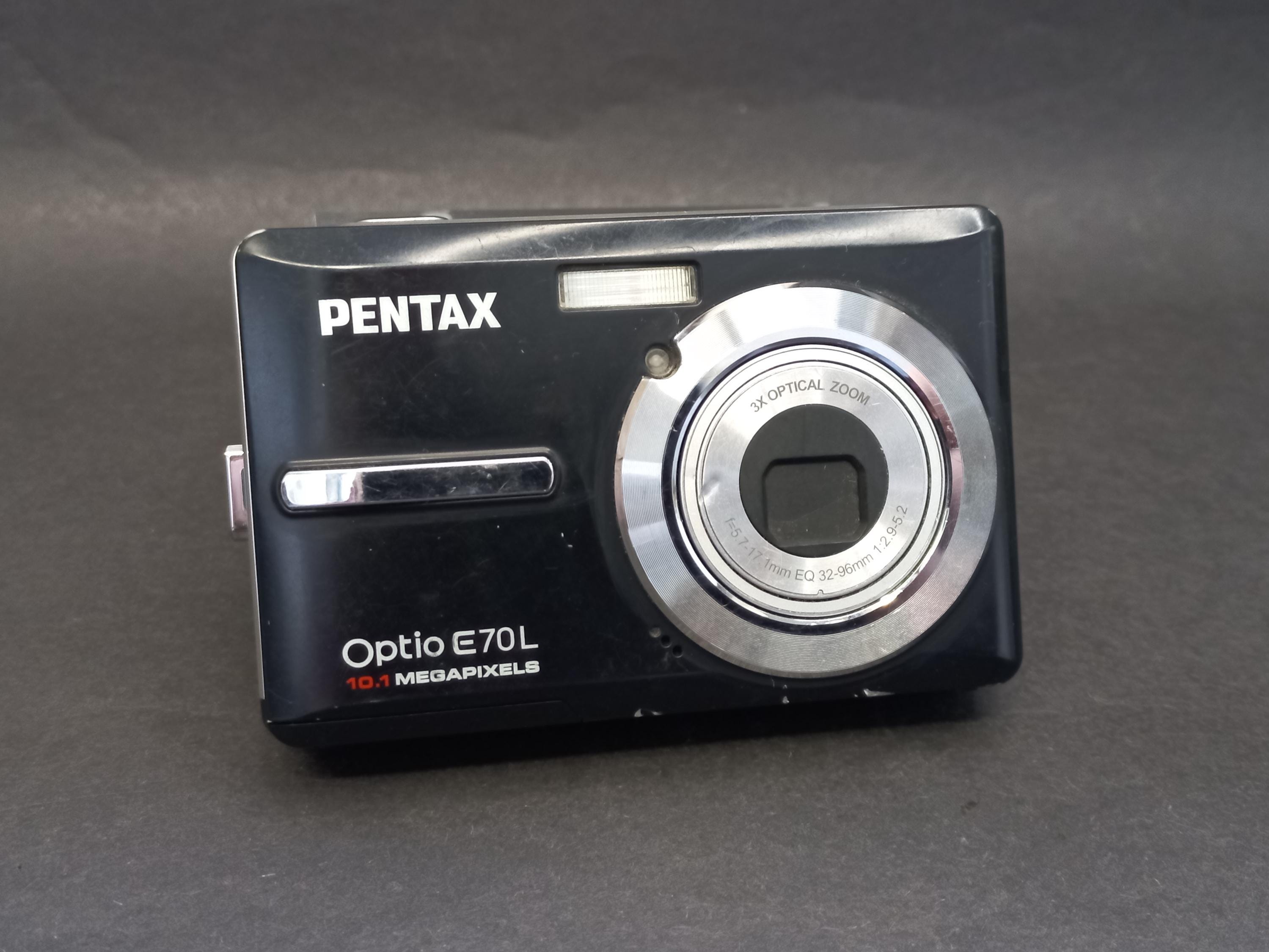 ヴィンテージデジタルカメラ ペンタックス オプティオ E70l、10.1 MP