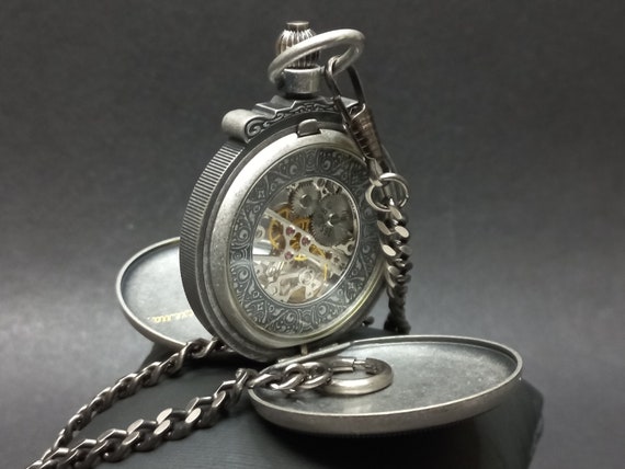 Vintage Pocket Watch Poljot"Russian Time", Mechan… - image 3