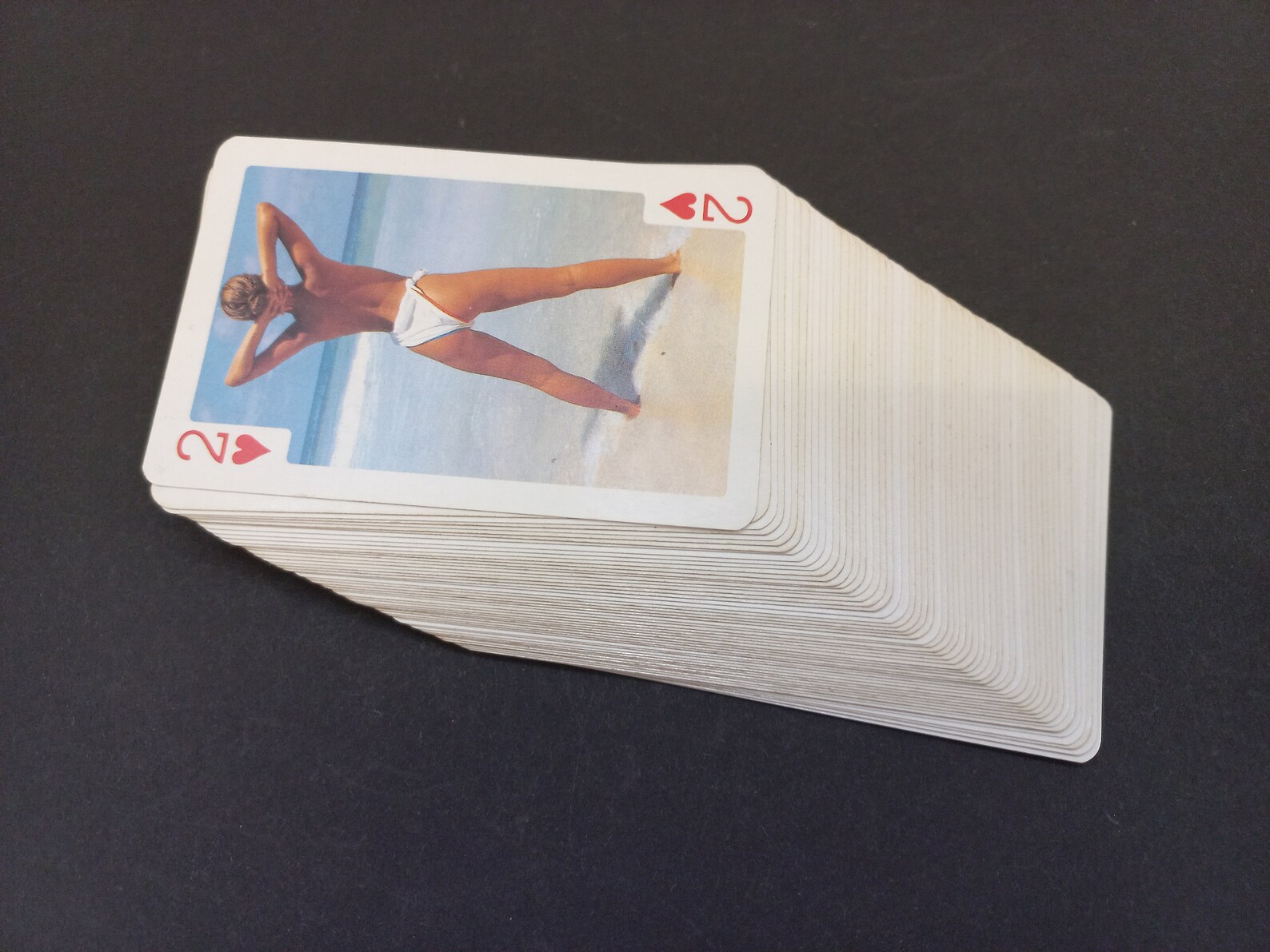 Vintage Nude Playing Cards Sweet Topless From S Etsy