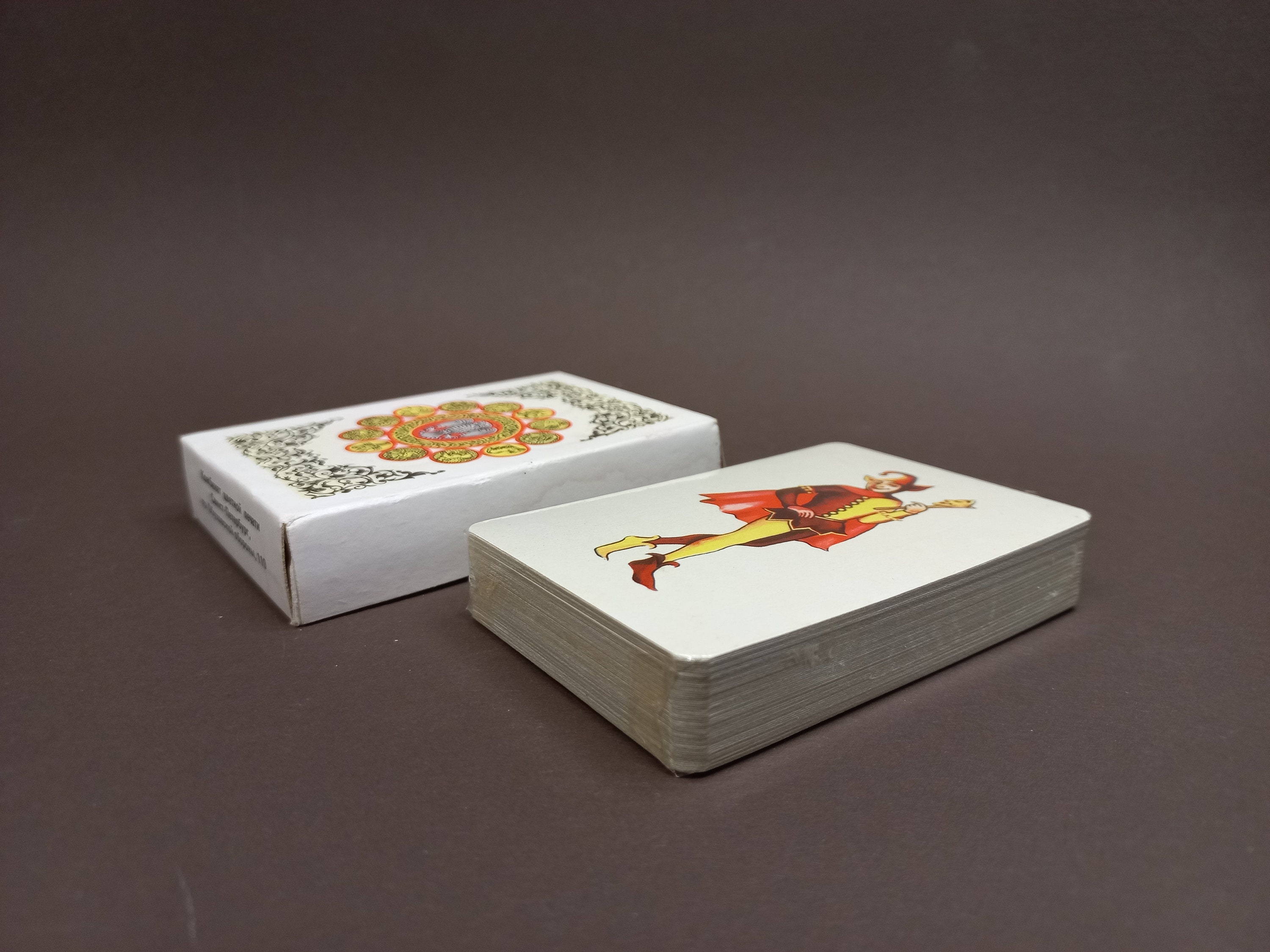 ソビエト ビンテージ トランプ「お土産」1992年 新品!!!、ソ連