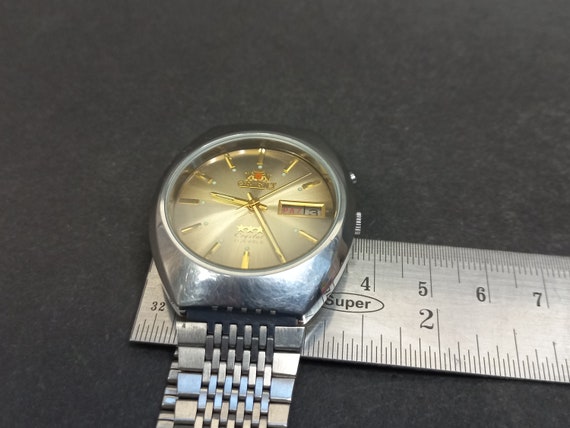 Vintage Wrist Watch Orient Crystal,Japan Automati… - image 8