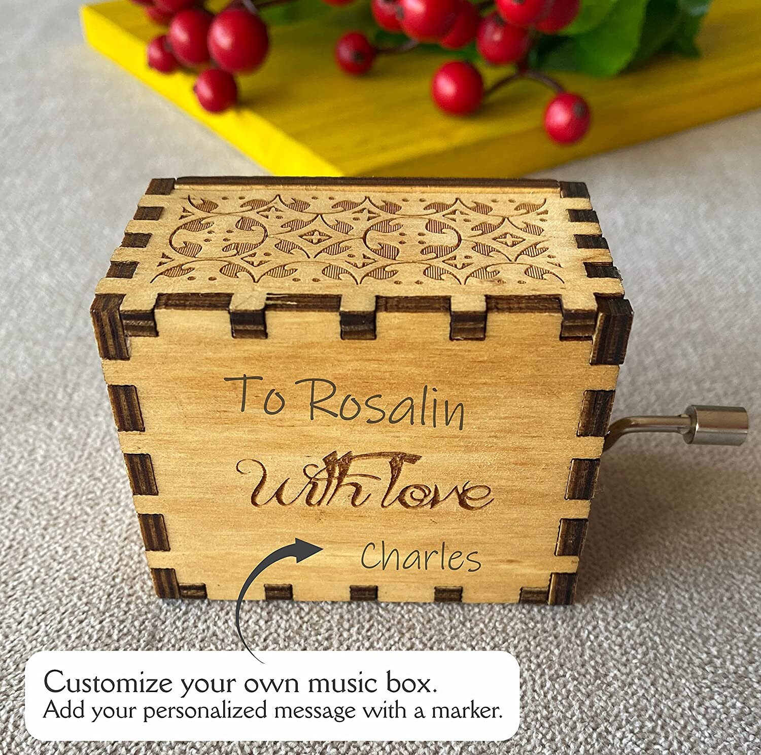 Mother to Daughter Music Box Gift Birthday Gift for Her Etsy UK