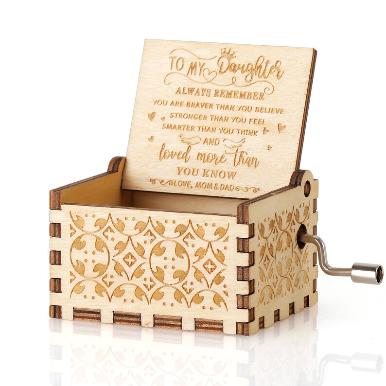 Mother to Daughter Music Box Gift Birthday Gift for Her Etsy UK