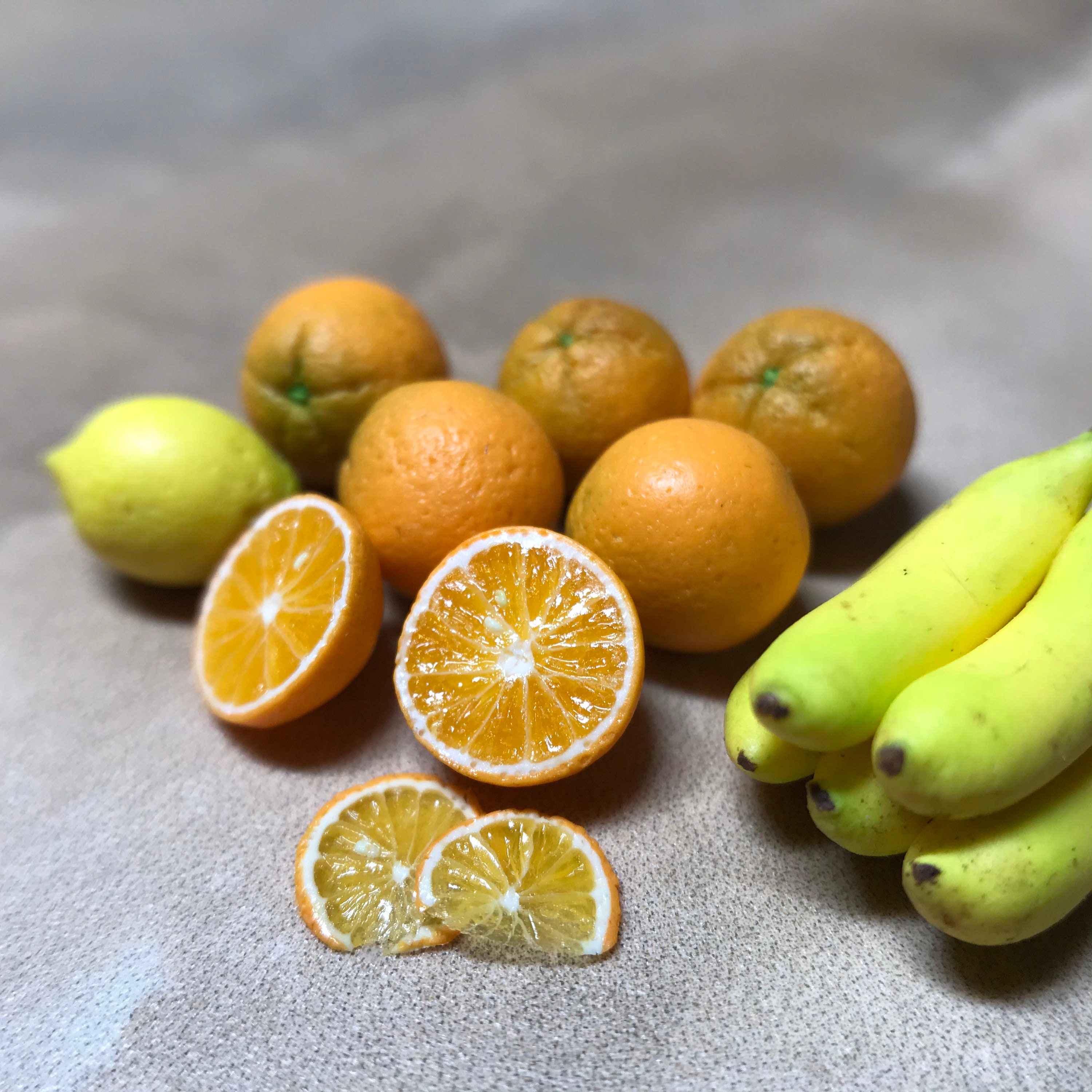 Half of orange/lemon/lime Miniature half of orange Miniature half of …