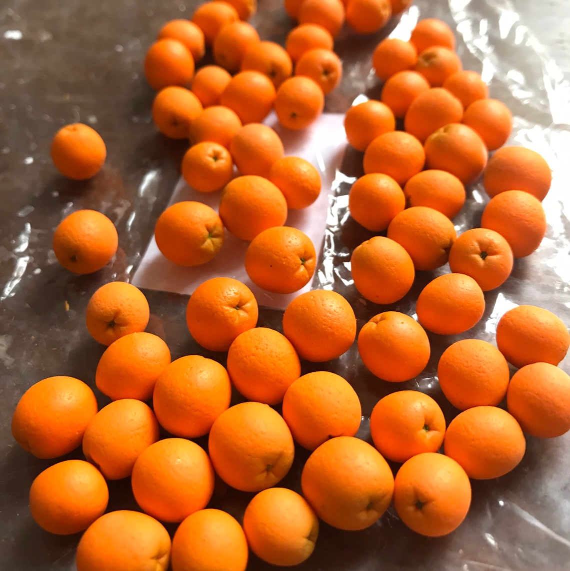Miniature orange 112 scale Realistic miniature oranges Doll Etsy