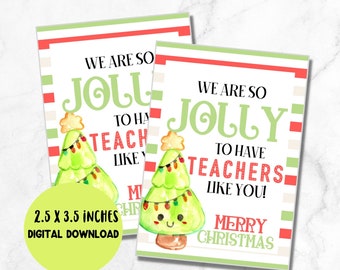 Printable Christmas tag, teacher appreciation tag, Christmas gift tag, holiday gift tag, Christmas printable digital download