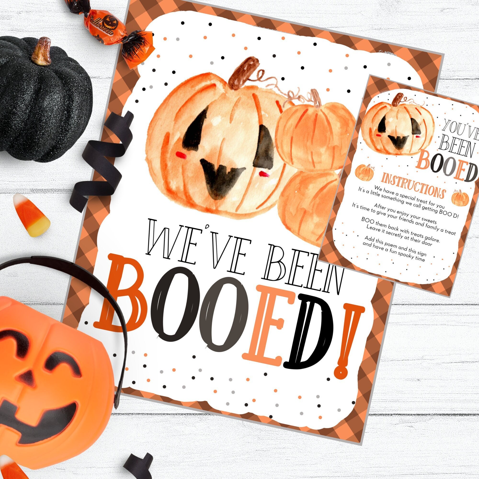 You've Been Booed Halloween Family Activity - The Littles & Me