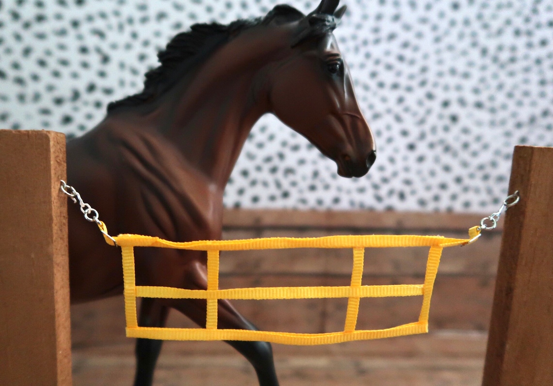 Breyer Horse Stall Guard Adjustable Customizable Ribbon Etsy