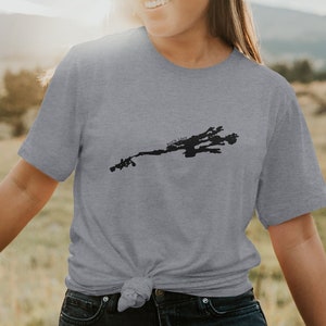 Buck Lake Map Shirt, OntarioCanadian Ki Canada, Cottage Clothing, Lake Adventure, Adventure Clothing