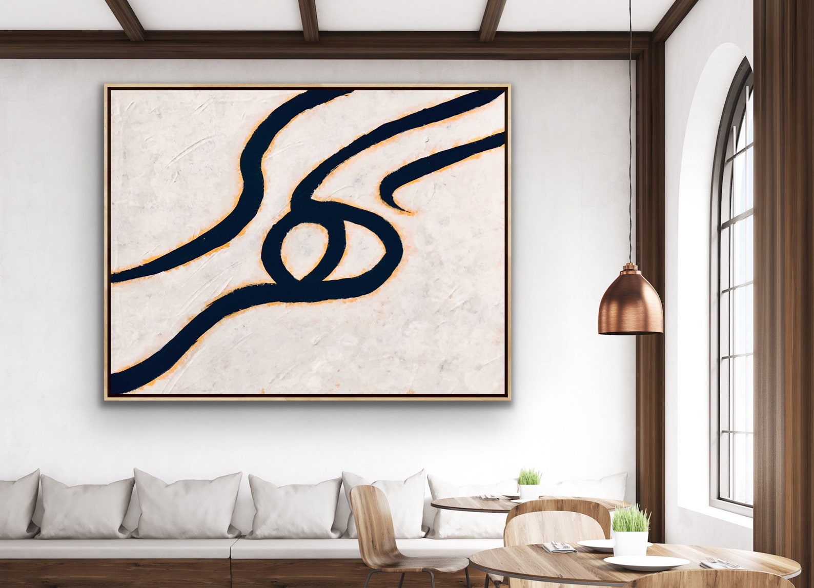 Minimalist abstract painting Art Textured Painting Original Etsy