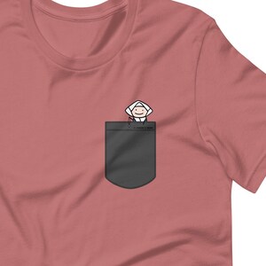 St. Catherine of Laboure Pocket Saints T-shirt