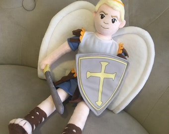 Saint Michael doll