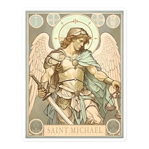 St. Michael sticker