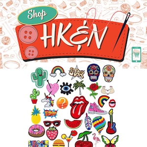 Embroidery Patches ,  make your own monogram with your initial for your appears, accessories, gift