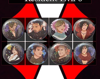 LAST STOCK Resident Evil 6 Buttons