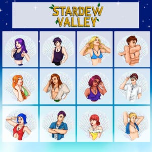 Stardew Valley Summer Edition Charms