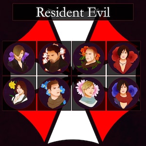 B Grade Resident Evil 6 Buttons