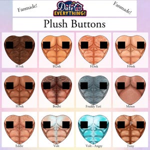 LETZTE STÄNKE Datum Alles: Plüschknöpfe