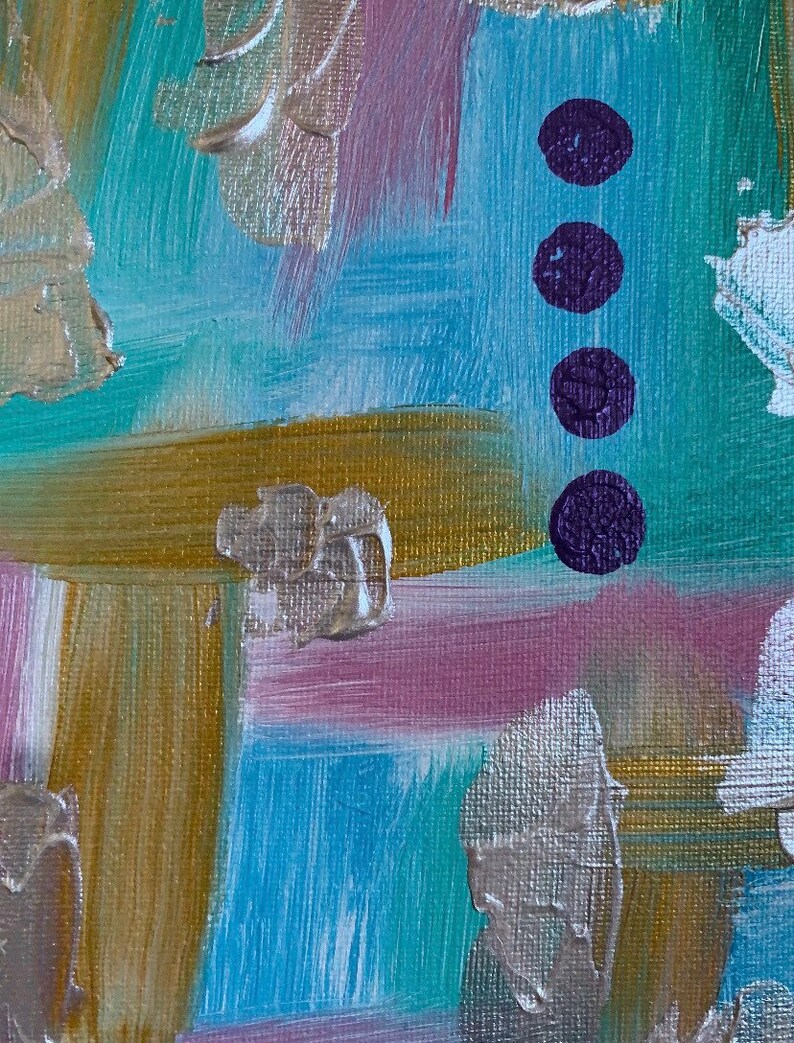 Abstract color painting