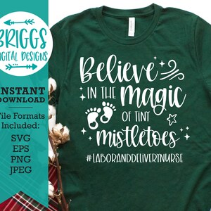 Tiny Mistletoes SVG | Arbeid en Levering Verpleegkundige svg, Verpleegkundige Kerst SVG, verpleegkundige leven svg, verpleegkundige shirt svg, verpleegkundige svg