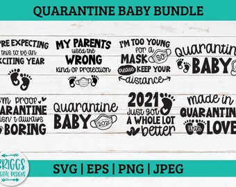 Download Quarantine Baby Svg Etsy