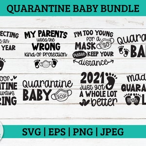Download Quarantine SVG bundle social distancing SVG Pregnancy | Etsy