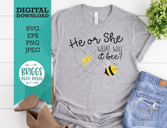 He Or She What Will It Bee Gender Reveal Svg Baby Shower Svg Etsy He Or She What Will It Bee Gender Reveal Svg Baby Shower Svg Etsy