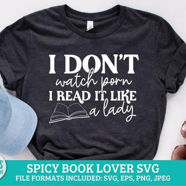 Read like a Lady | Spicy Book SVG, booktok svg, bookish svg, reading svg, smut svg, dark romance svg, bookish png, spicy books svg