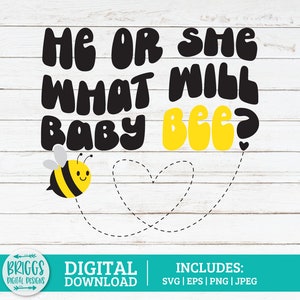 Ele ou Ela, o que será baby bee SVG | camisa revelada de gênero svg ele ou ela svg, chá de bebê SVG, mamãe para abelha svg, mamãe para ser svg, gravidez svg