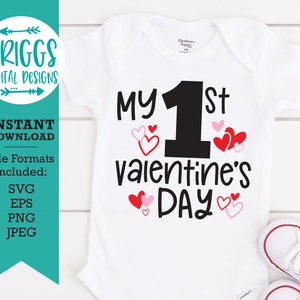 Mijn eerste Valentijnsdag SVG Bestand, worden de mijne svg, mijn 1e Valentijnsdag svg, Valentijnsdag svg, Peuter Shirt svg, Baby Onesie Svg