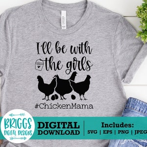 Poulet SVG |  Poulet Maman svg, Poulet mama svg, Funny Chicken SVG, svg dame poulet fou, svg chemise drôle, svg fesses de poulet