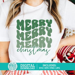 Merry Christmas svg | Christmas svg, dxf, png instant download, Retro Christmas svg, Christmas Saying svg, Christmas Shirt svg, Holiday svg
