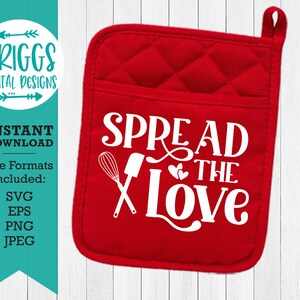 Diffondere l'Amore SVG / San Valentino Pot Holder, potholder svg, San Valentino SVG, pacchetto Valentine Svg, l'amore è dolce svg