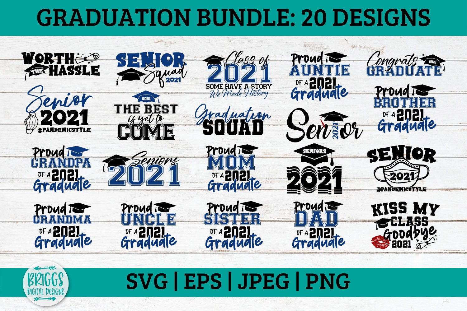 Download Graduation SVG Bundle graduation cap svg Class of 2021 SVG | Etsy