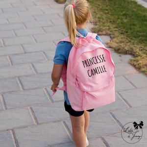 Sac à dos personnalisé 12l - cartable - cartable personnalisé - cartable brodé - sac à dos - sac à dos brodé