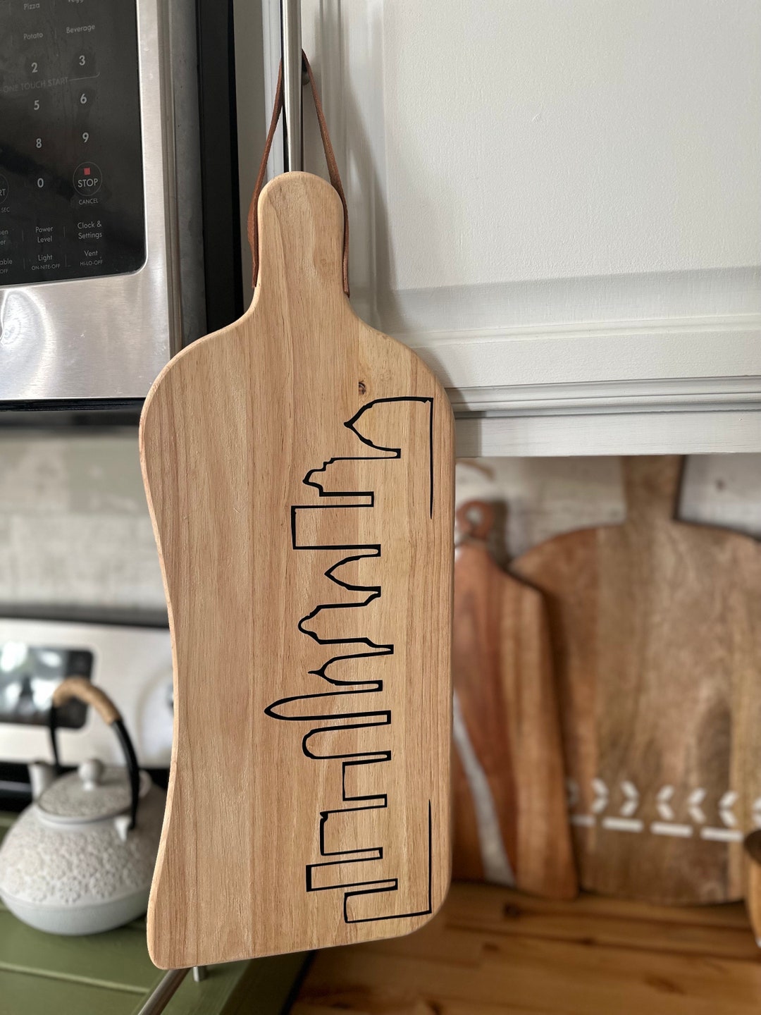 Hanging Cutting Board / Decorative Cutting Board / Customized Etsy
