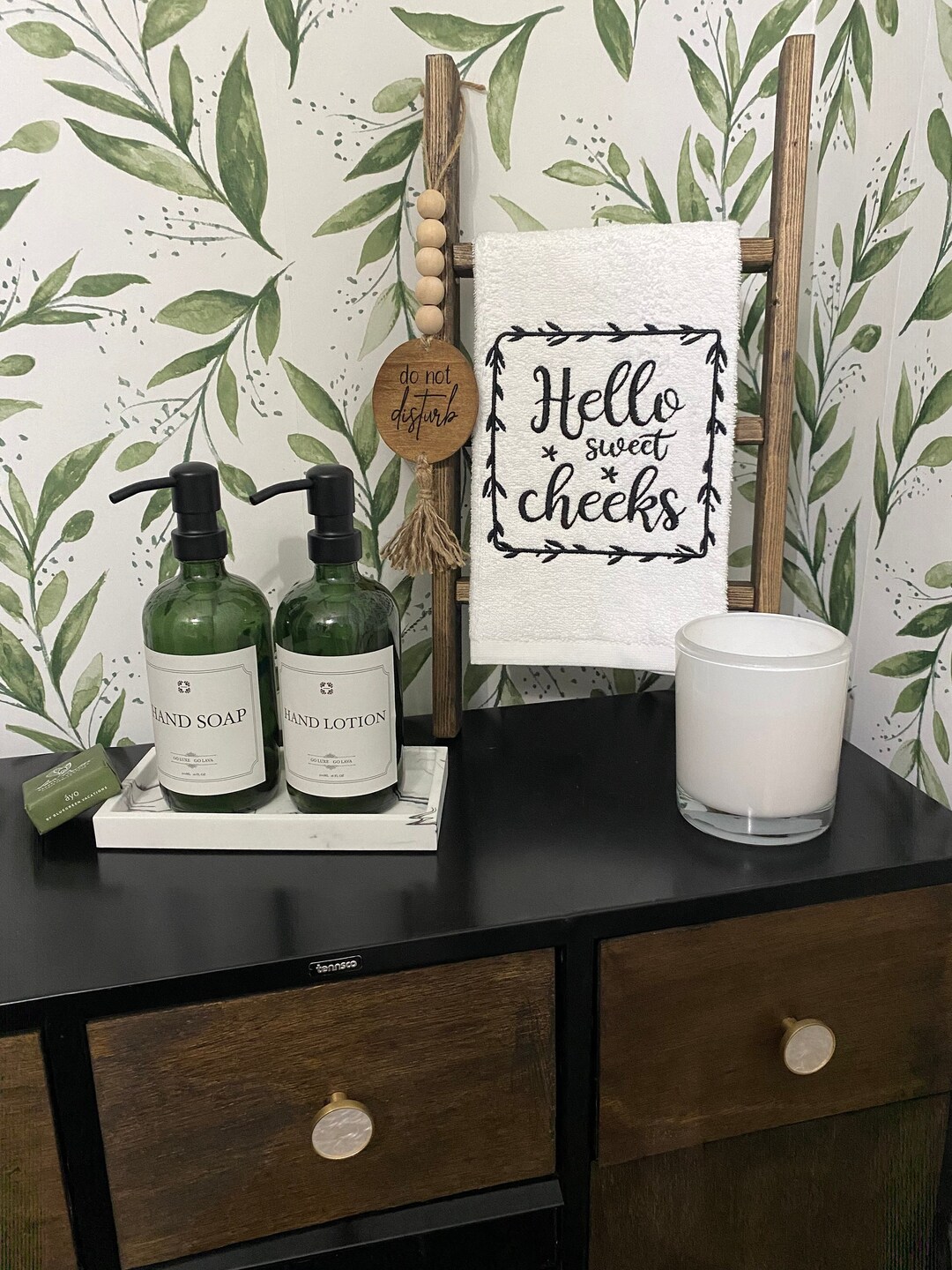 Towel Ladder / Mini Ladder / Hand Towel Ladder / Tea Towel Ladder